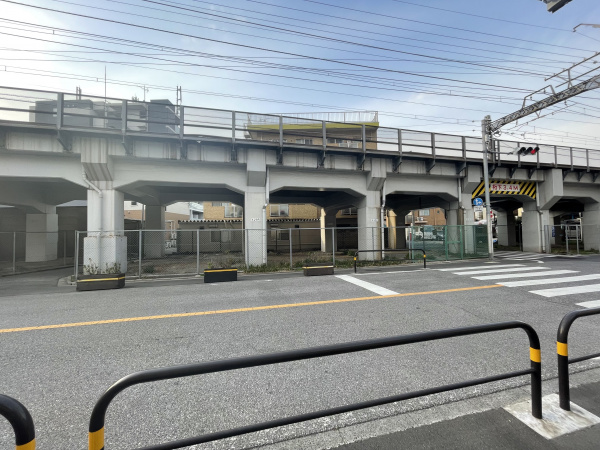 新三河島～町屋駅間高架下＜更地＞