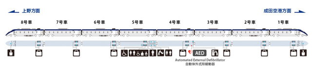 車内案内図